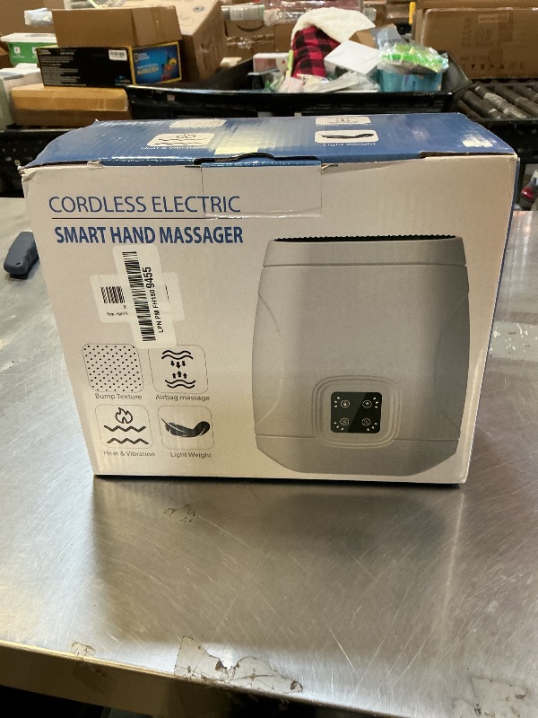 Photo 1 of TipTalk Hand Massager with Heat and Compression, Cordless Electric Hand held Massager for Arthritis and Carpal Tunnel, Gifts for Men and Women