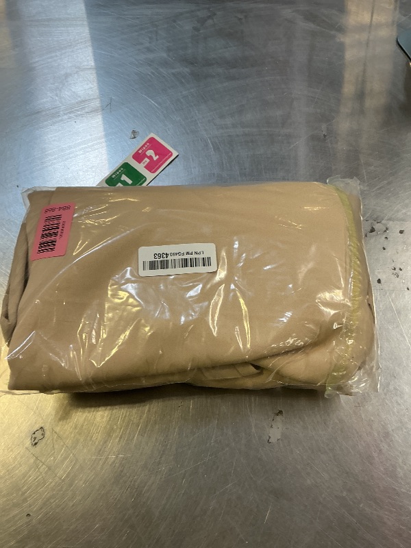 Photo 1 of Yakamok 100% Blackout Curtains 84 Inches Long, 2 Thick Layers Heat and Full Light Blocking Soft Thermal Insulated Drapes for Bedroom(62" Wide Each Panel, Natural, 2 Panels)