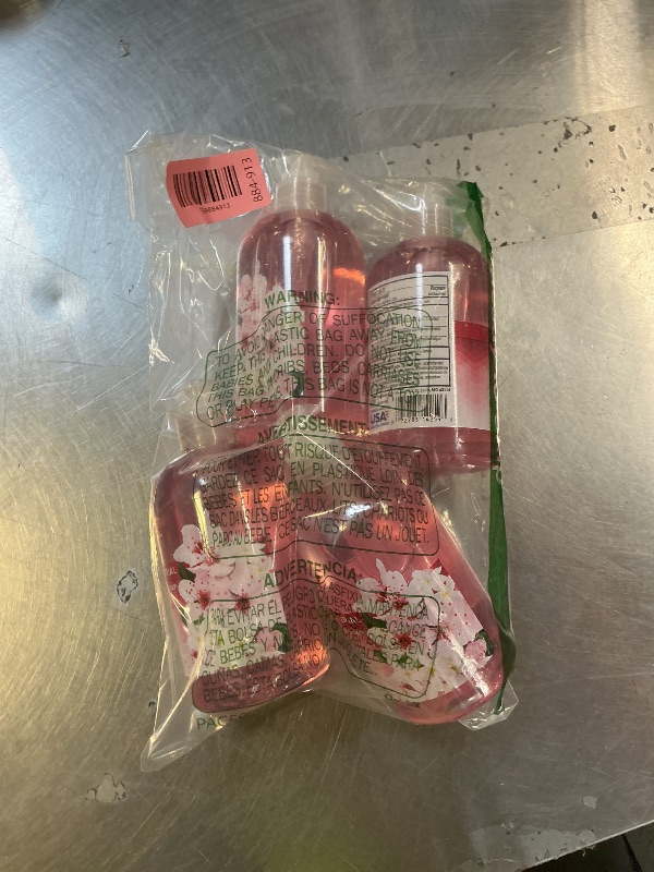 Photo 1 of Germ-X Antibacterial Hand Soap, 12 Oz (Pack 4), Moisturizing Liquid Hand Wash for Kitchen or Bathroom, pH Balanced & Dermatologist Tested, Jasmine & Cherry Blossom Scent, Pump Bottle