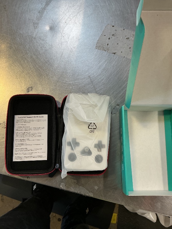 Photo 1 of R36MAX Retro Game Console, Handheld Game Console with 4.0-in IPS HD Screen?Video Game Consoles with 64GB Memory, Portable Games Consoles with Storage Bag?Black?