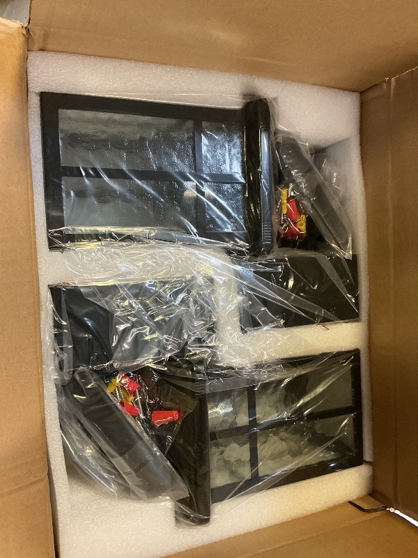 Photo 1 of 2 Pack Porch Light with Outlet and Remote Control - Plug in Outdoor Wall Lights with GFCI Exterior Lighting Fixtures Adjustable 3 Sensitivity Levels and 1-10min Delay for Porch, Patio, Entryway(Black)