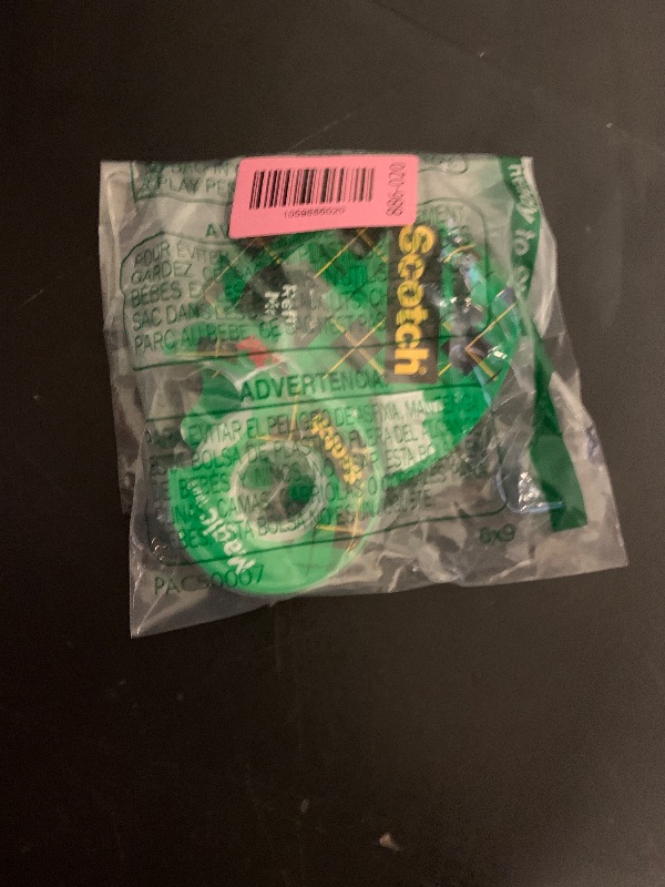 Photo 1 of **DAMAGED** Scotch Magic Tape, 1 Roll, Numerous Applications, Invisible, Engineered for Repairing, 1/2 x 800 Inches, Dispensered (119)
