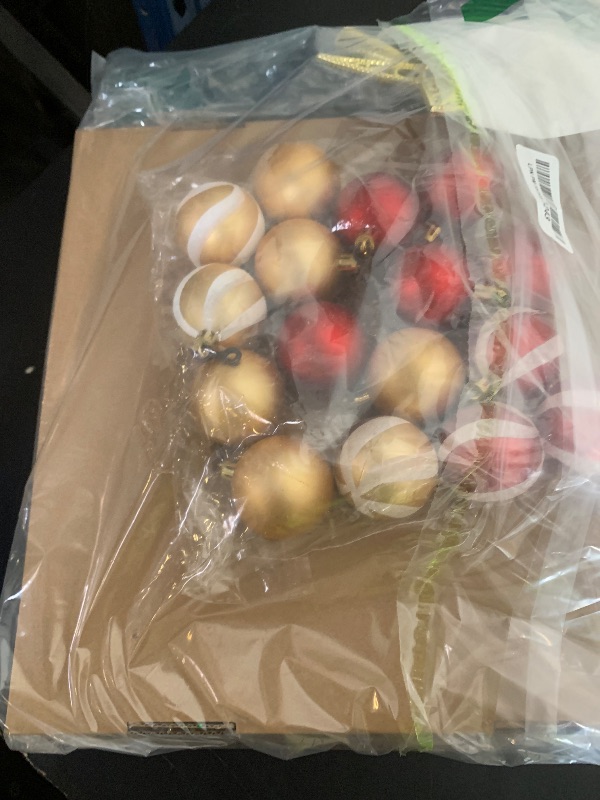 Photo 1 of [Timer & 8 Modes] 6 Ft Lighted Slim Christmas Tree Happy New Year 2025 with 100 Warm White & Multicolor Changing Lights Battery Powered Big 3D Star,Tinsel Pop Up Holiday Decoration