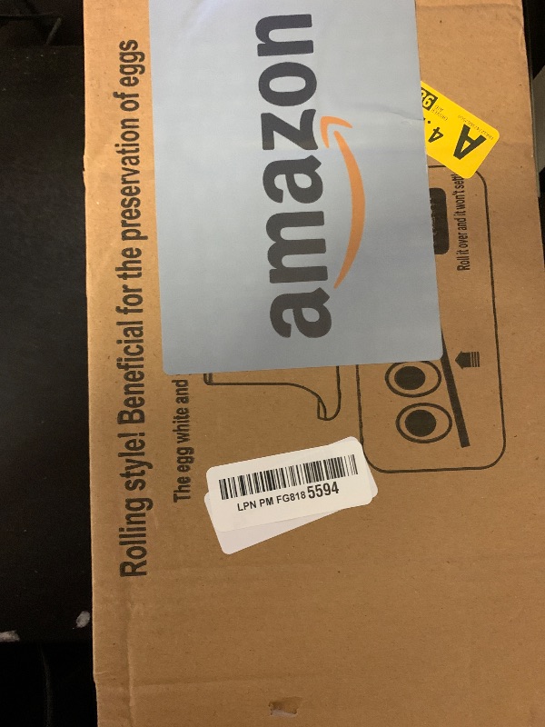 Photo 1 of 24 Eggs Egg Holder for Fridge,4 Tiers Egg Container,Auto Rolling Fridge Egg Organizer for Refrigerator,Space-Saving Egg Dispenser Holder,Fridge Egg Rack (White, 1pack)