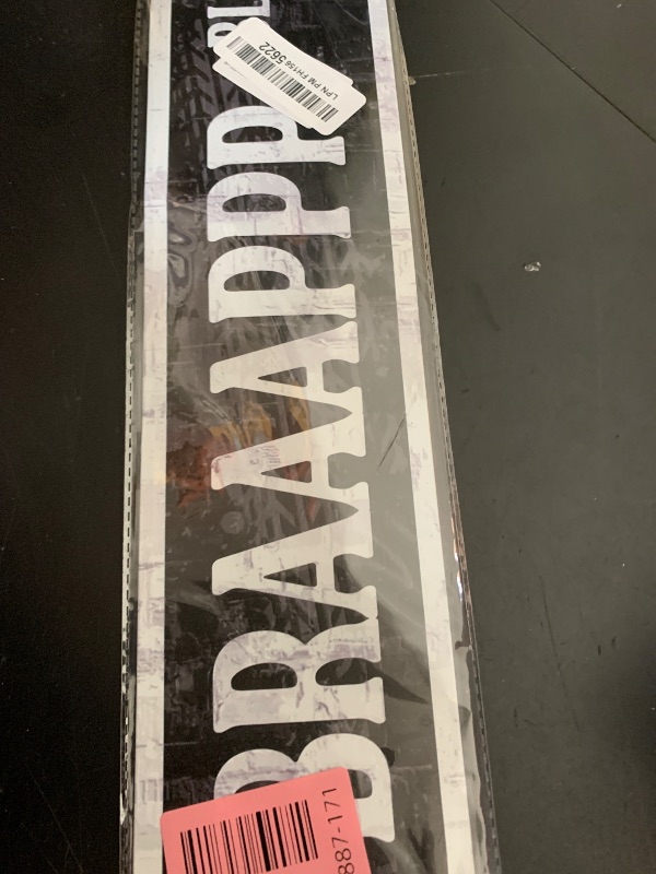 Photo 1 of Dirt Bike Metal Signs Braaappp Blvd Street Motocross Motorcycle Racing Racer Rider Trials Off Road Enduro Rally Mechanic Man Cave Garage Tin Plaque Sport Themed Gifts Wall Art Poster, Indoor/Outdoor