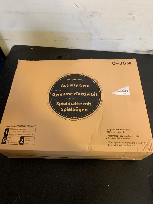 Photo 1 of Blissful Diary Baby Play Gym Mat, Play Mat Activity Mat with 6 Detachable Toys for Stage-Based Sensory & Motor Skill Development, Easy to Install & Clean, Baby Essentials Gift, Sage Green