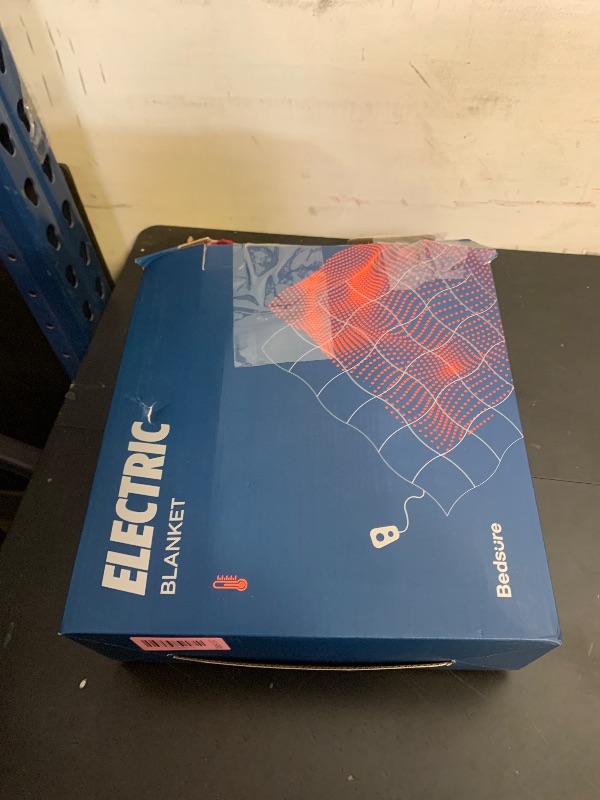 Photo 1 of Bedsure Heated Blanket Throw Blanket - Fast Heating Electric Blanket, Soft Flannel Heated Throw with 4 Time Settings, 6 Heating Settings, Gifts for Grandma, Grandpa, Grandkids (50"x60", Burgundy)