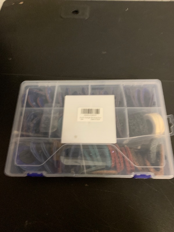 Photo 1 of 119PCS 2 Inch Quick Change Sanding Discs, Multi Grit Surface Conditioning Kit with 1/4" Roll Lock Holder, Round & Hex Shank, for Die Grinder, Drill, Pneumatic Tools, Rust, Paint,Grinding, Polishing