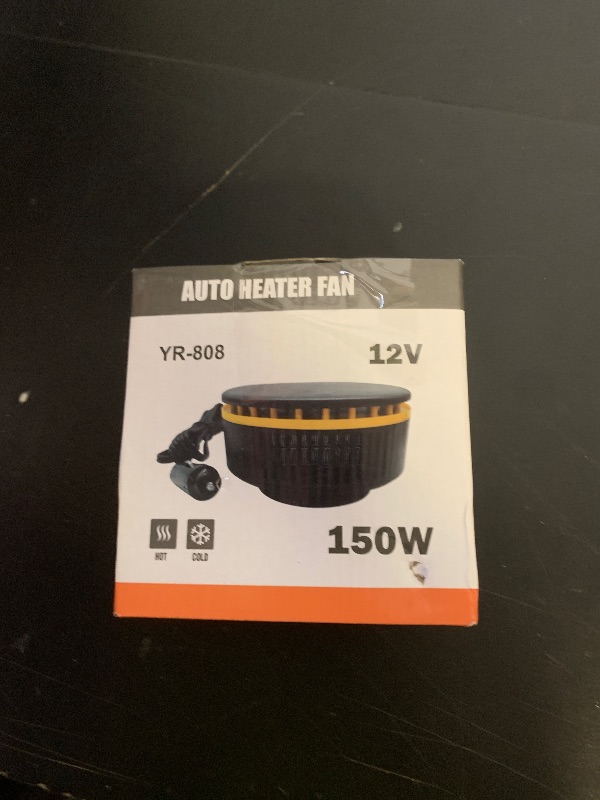 Photo 1 of Car Heater Windshield Defroster and Defogger,12V Car Heaters for Vehicle,Portable Defrost Device Car Demister That Plugs into Cigarette Lighter for Car (N216)