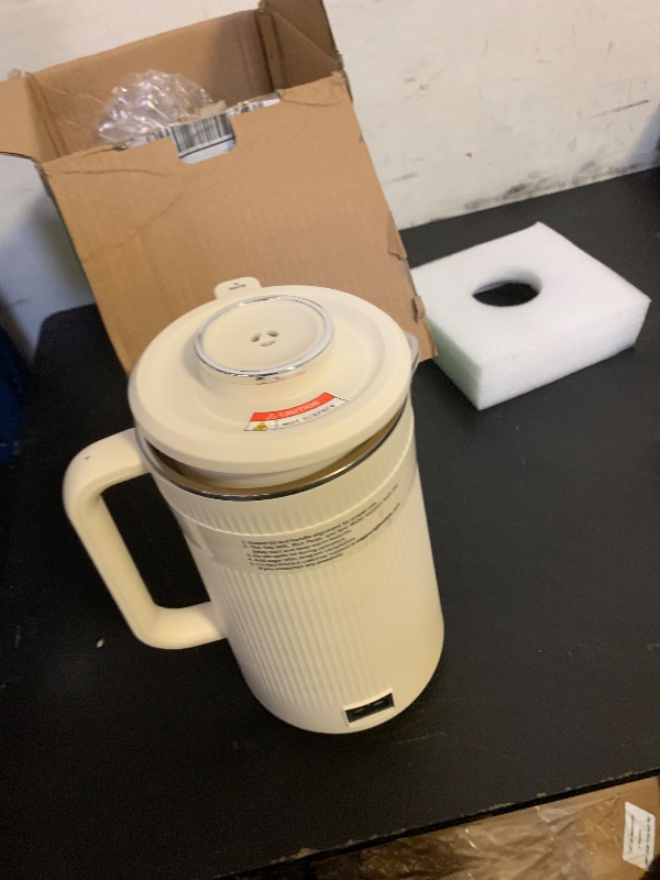 Photo 1 of KIDISLE 8 in 1 Nut Milk Maker Blender, 32oz Homemade Soy, Almond, Oat, Coconut, Plant Based and Non Dairy Beverages, Automatic Soybean Machine With Delay Start/Keep Warm/Boil Water, Cream