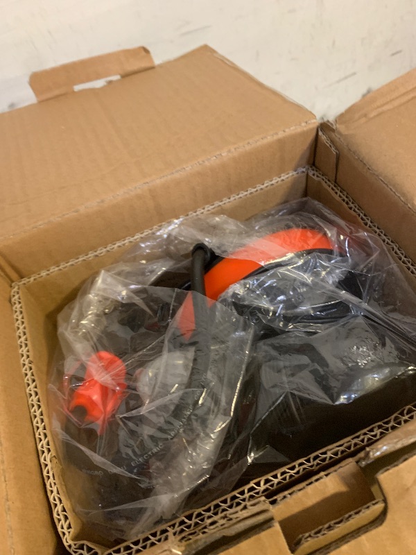 Photo 1 of Sump Pump, Prostormer 1HP 3700GPH Submersible Clean/Dirty Water Pump with Automatic Float Switch for Pool, Pond,Garden, Flooded Cellar, Aquarium and Irrigation (Orange)