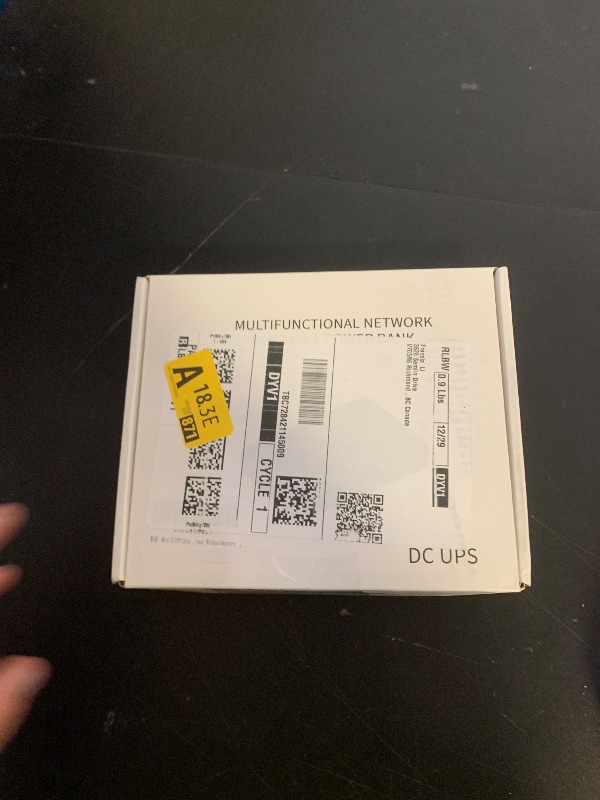 Photo 1 of Mini DC UPS Uninterruptible Power Supply, UPS Battery Backup Power Supply for Router/Modem/Security Camera, for 5V/9V/12V Multi-Voltage Output, Without Battery
