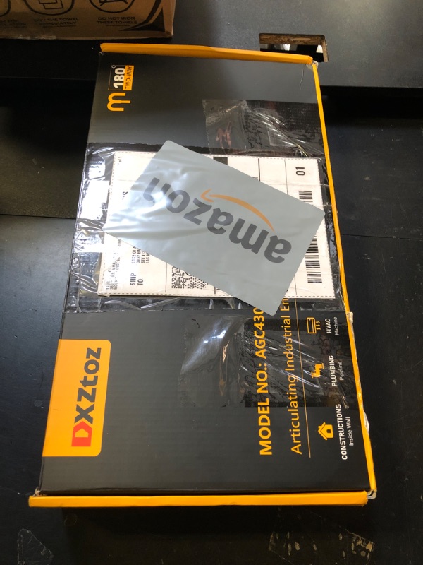 Photo 1 of DXZtoz 10FT Articulating Borescope, Inspection Camera with 0.33in Two-Way Steering Snake Camera, Waterproof 1080P Endoscope with Light for Mechanics Electriction Wall Pipe Inspection