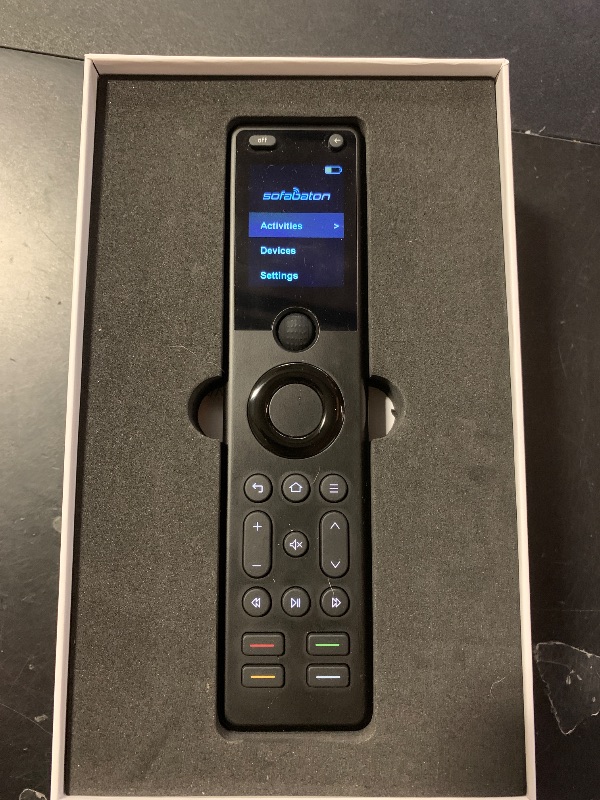 Photo 1 of SofaBaton X1S Universal Remote Control, One Touch Activities, Customize SofaBaton APP, All-in-one Universal Remote with Hub