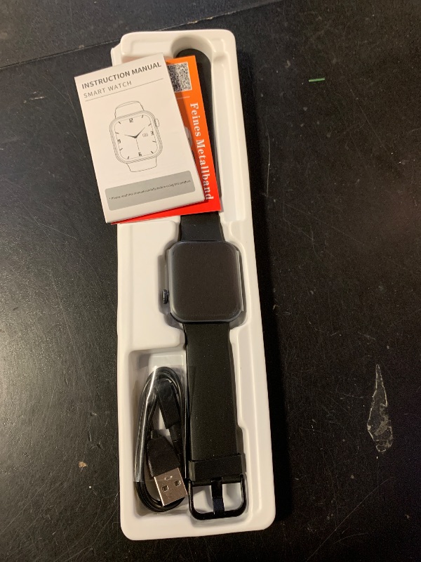 Photo 1 of Smart Watch for Men Women Answer/Make Call, 1.85" Smartwatch, Fitness Watch with Heart Rate Blood Pressure Sleep Monitor, 140+Sports, IP68 Waterproof Step Counter Watch Compatible with Android IOS