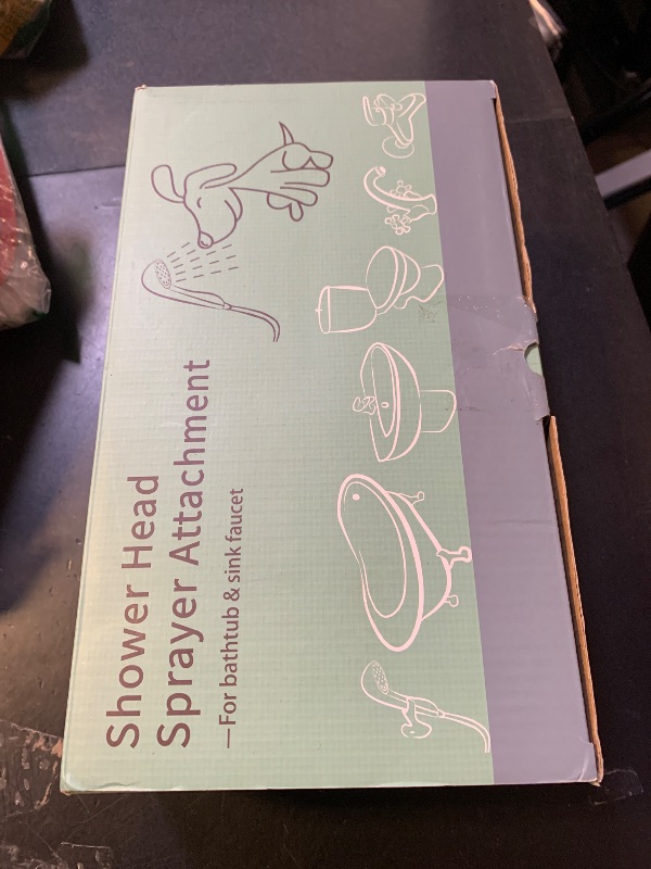 Photo 1 of CECEFIN Kitchen Sink Sprayer Hose Attachment for Faucet, Kitchen Faucet Head Replacement w/ 79" Recoil Hose and Holder, Pressurized Water Saving Aerator & Diverter Valve, Faucet Sprayer Attachment Set