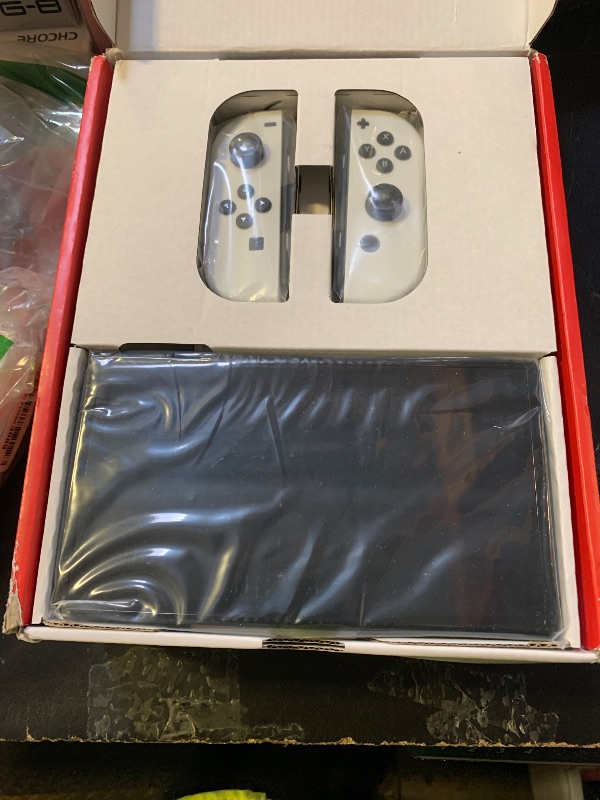Photo 1 of Nintendo Switch – OLED Model w/White Joy-Con