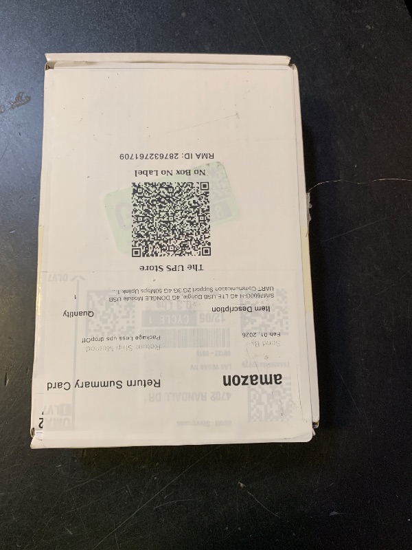 Photo 1 of SIM7600G-H 4G LTE USB Dongle, 4G DONGLE Module USB UART Communication Support 2G 3G 4G 50Mbps Uplink 150Mbps Downlink, with Rotatable Antenna