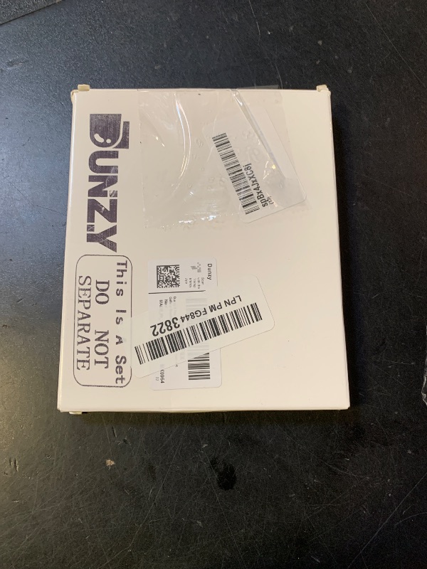 Photo 1 of Dunzy 5 Pcs Picture Rail Hanging System Kit Picture Rail Hooks Molding Hangers with Invisible Nylon Cord and Adjustable Hooks for Exhibition, Art Gallery Supplies, White