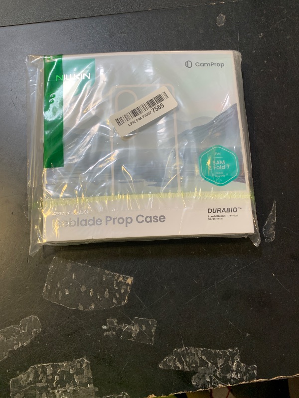 Photo 1 of Nillkin for Samsung Galaxy Z Fold 7 Case, Compatible with MagSafe, Built-in [Screen Protector] [Hinge Protection] [Kickstand] Slim Magnetic Anti-Yellow Phone Case for Galaxy Z Fold 7 - Clear Black