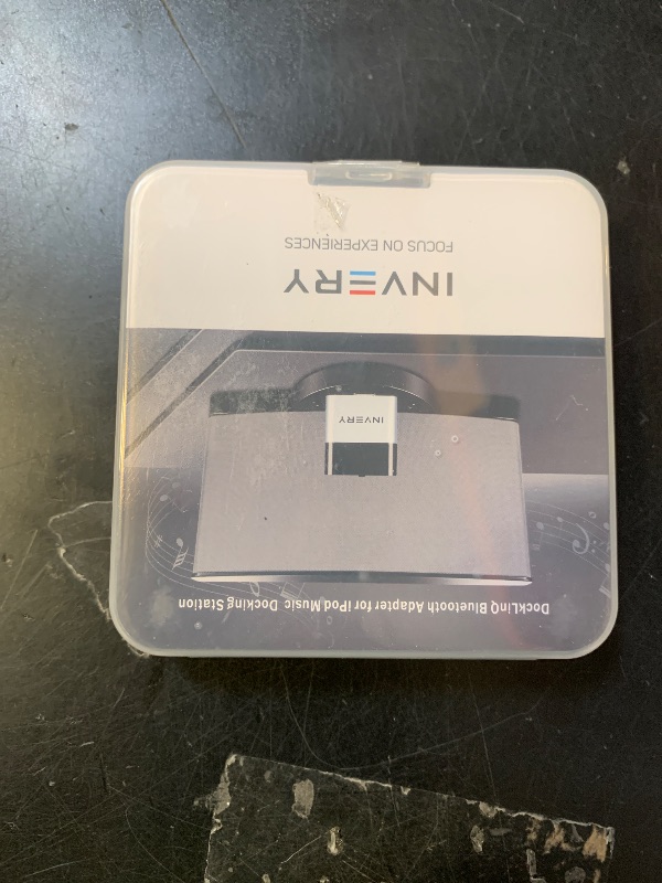 Photo 1 of INVERY DockLinQ Pro Bluetooth 5.0 Adapter Receiver for Bose Sounddock and 30 pin iPod iPhone Music Docking Station(Not for Cars)