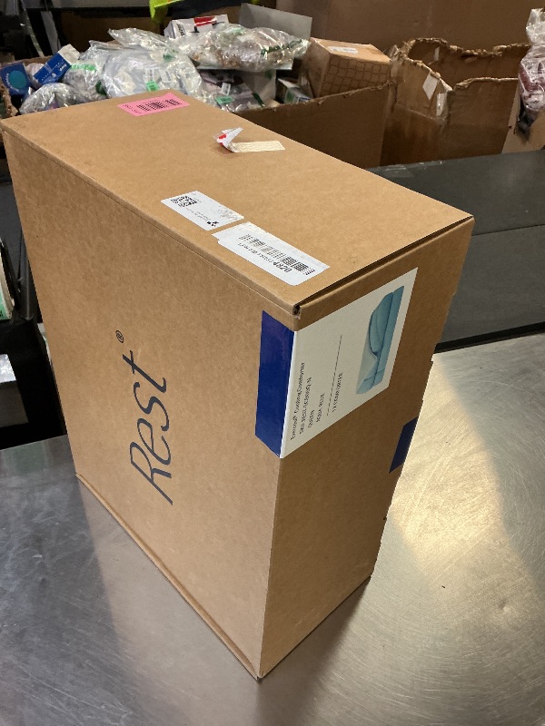 Photo 1 of REST® Evercool® Cooling Comforter, Full/Queen, Blanket for Hot Sleepers, All Season Bedding to Keep Cool for Night Sweats, Breathable Lightweight Blanket, 90"x90" Inches, Aqua Blue