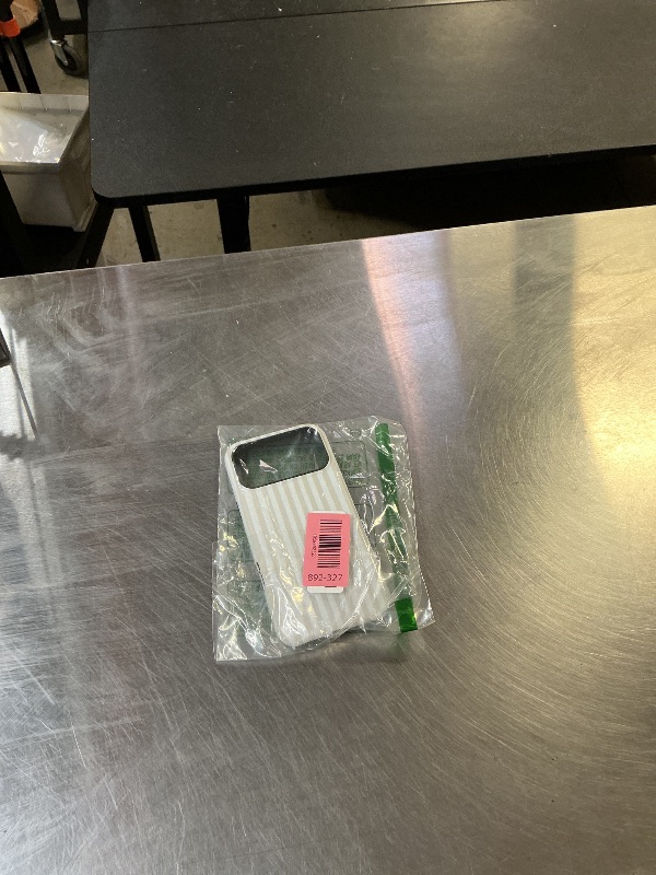 Photo 1 of Longlayss Compatible with iPhone 17 Pro Max Case Cute Aesthetic Striped Phone Case for Women Girl Shockproof Slim TPU and Hard PC Protective Cover (Antique White)