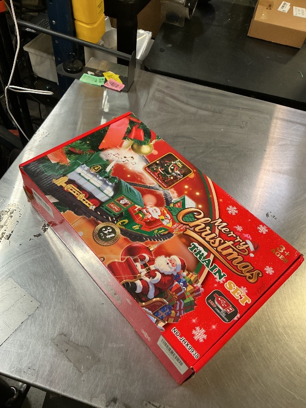 Photo 1 of **INCOMPLETE*** Hanging Christmas Train Set, Under The Christmas Tree Train Toy Set, Train for Christmas Tree with Real Smoke/Classic Music/Lights, Best Indoor Christmas Train Decor for Families with 2 Ways to Play