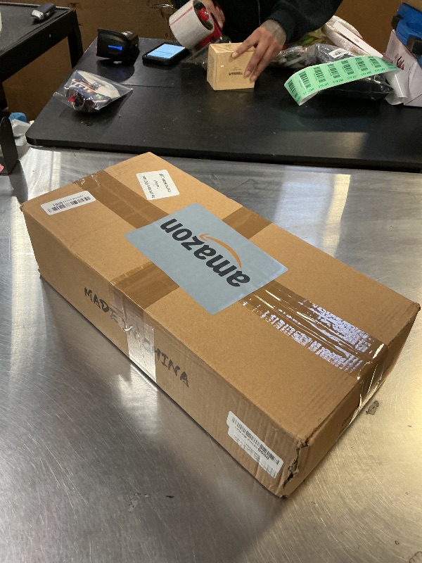 Photo 1 of 8.2FT x 8FT Backdrop Stand Heavy Duty with Base, Gold Portable Adjustable Pipe and Drape Backdrop Stand Kit, Over The Table Rod Stand with Clamps, Square Metal Arch Party Frame for Birthday Decor