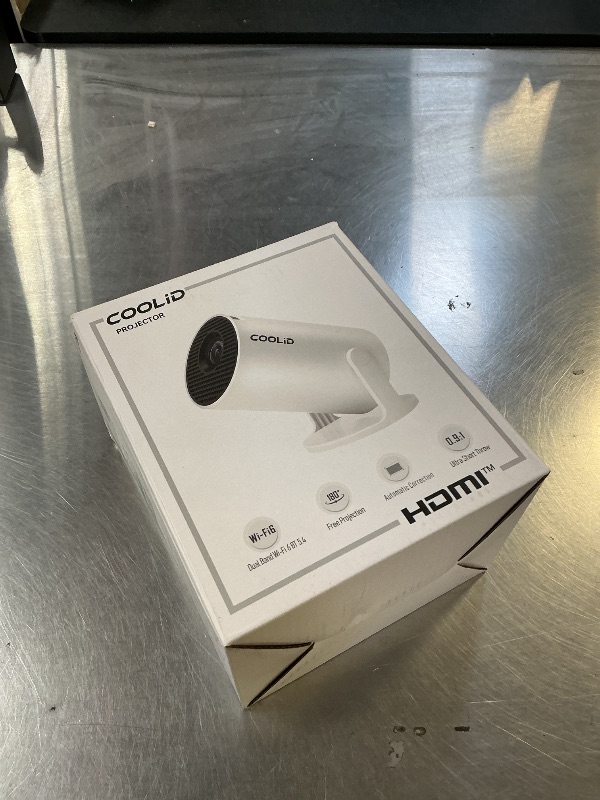 Photo 1 of [Built-in Apps & 2025 Upgraded] Mini Projector Support 4K 1080P Auto Keystone 180° Rotatable with WiFi 6 and Bluetooth 5.4, Projector Portable Compatibile with HDMI/TV Stick/Memory Stick/Laptop-Black