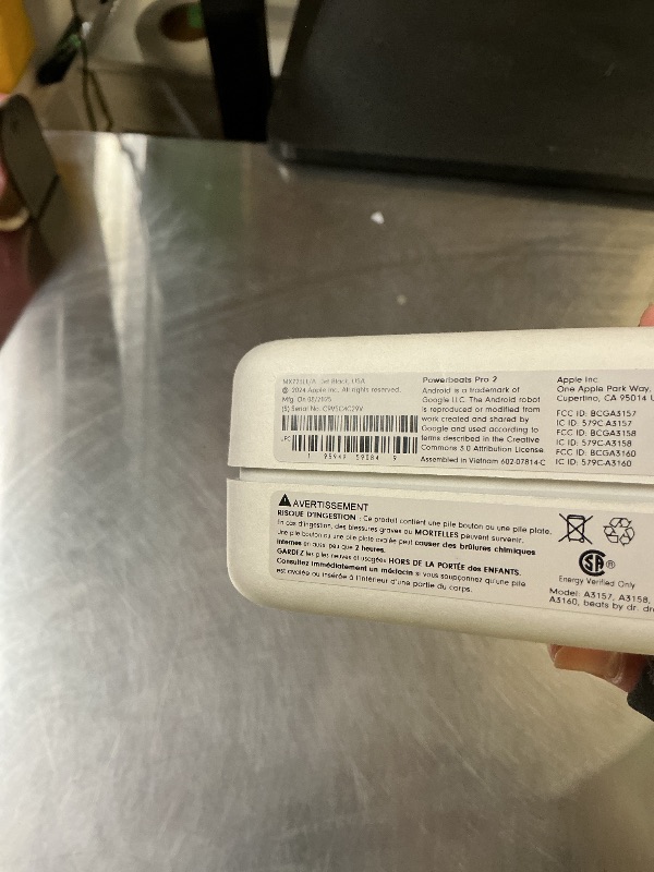 Photo 1 of Beats Powerbeats Pro 2 - Wireless Noise Cancelling Workout Earbuds with Secure- Fit Earhooks, Up to 45-Hour Battery with Charging Case, Sweat & Water Resistant, Heart Rate Monitoring - Jet Black