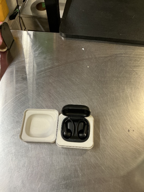 Photo 1 of Beats Powerbeats Pro 2 - Wireless Noise Cancelling Workout Earbuds with Secure- Fit Earhooks, Up to 45-Hour Battery with Charging Case, Sweat & Water Resistant, Heart Rate Monitoring - Jet Black