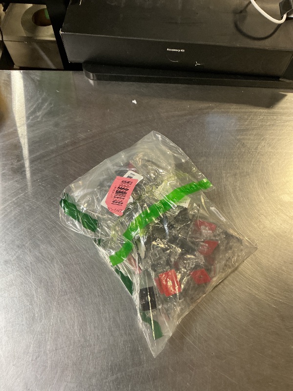 Photo 1 of GJQ 100PCS Christmas Light Clips, Christmas Light Clips for Outside, Light Clips for Outside String Lights, Double Fixing Clips for C9 C7 Sockets and Other Christmas Decorative Light Strings