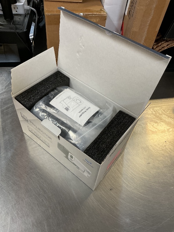 Photo 1 of [Built-in Apps ] Mini Projector with WiFi and Bluetooth, Native 1080P Smart Projector 4K Support, Auto Keystone, Android 13 , Portable Outdoor Movie Projector Compatible with HDMI/USB/TV Stick/Laptop