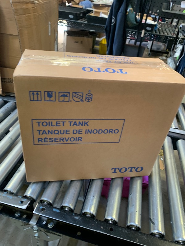 Photo 1 of TOTO Drake 1.28 GPF Toilet Tank with WASHLET+ Auto Flush Compatibility, Cotton White - ST776EA#01