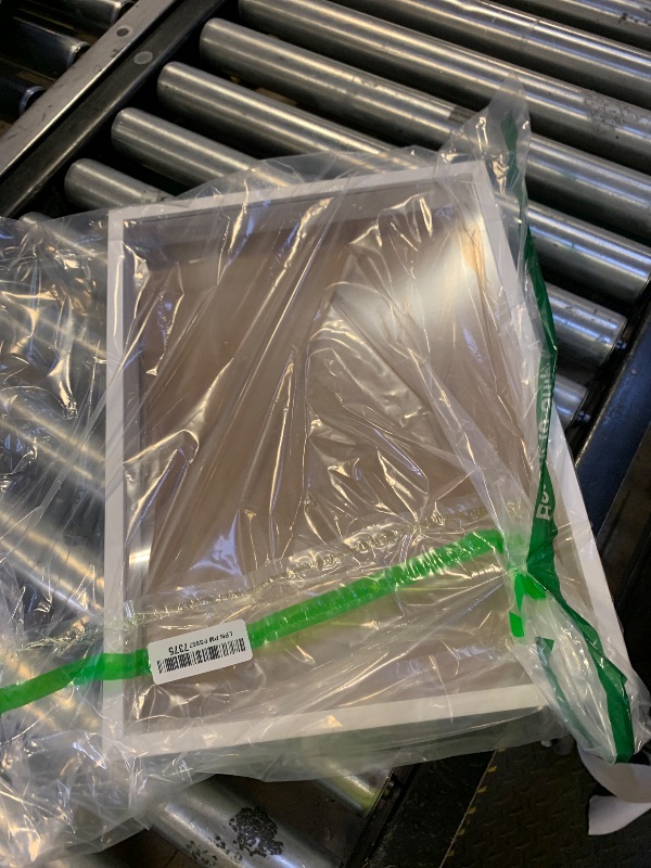 Photo 1 of 12×16 Shadow Box Frame Display Case for Baby Keepsakes, Wedding Photos, Sports Tickets, Dried Flowers, Crafts Memorabilia Wall Decor?12×16?White