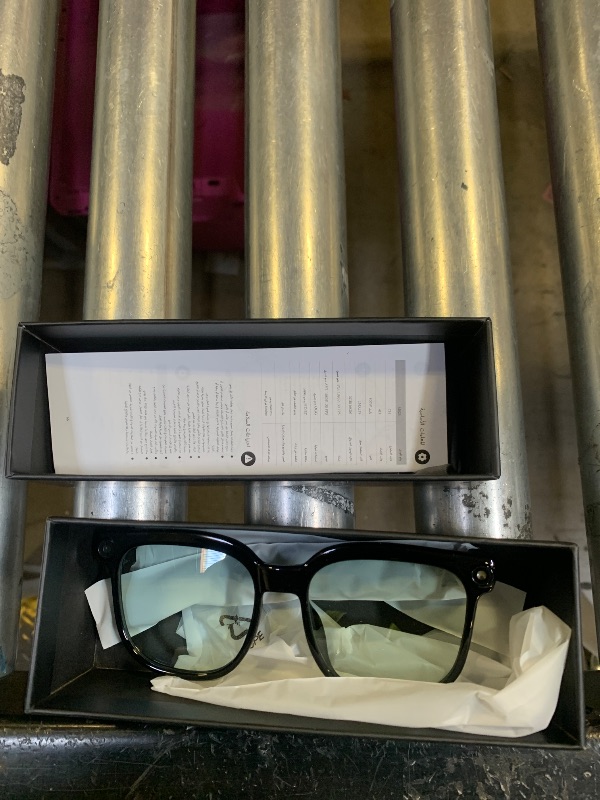 Photo 1 of AI Smart Glasses with Camera and Audio, 8MP HD Camera Glasses for Men Women with Voice Assistant, 1080P Recording Sunglasses with Real-Time Translation, Open-Ear Audio for Vlogging, Travel, Business