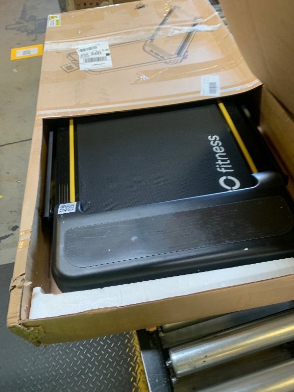 Photo 1 of YPOO Foldable Treadmill with Incline and Handle, Portable Walking Pad for Home/Office, 300 lb Capacity, Remote Control
