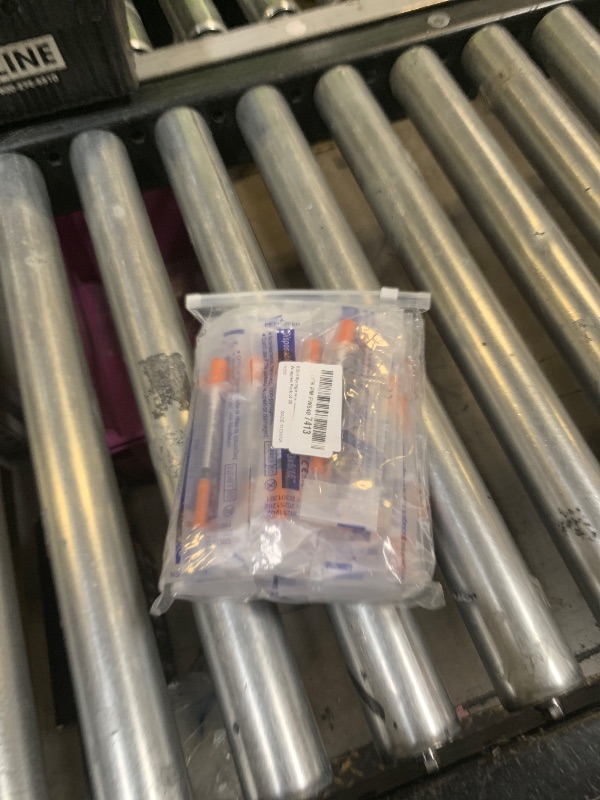 Photo 1 of 0.5ml Syringe with Needle,31G 0.5cc 5/16 Inch 8mm Needle and Syringe,Individually Wrapped,Pack of 30