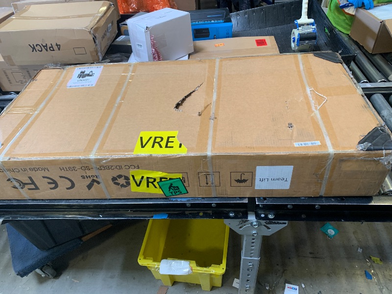 Photo 1 of Walking Pad Treadmill with 17% Auto Incline 12-Level, 450 lbs Capacity RGB UI Screen, 3 in 1 Under Desk Treadmill with Auto Incline & Bluetooth Speaker, 3.5HP Quiet Portable Treadmills for Home, APP