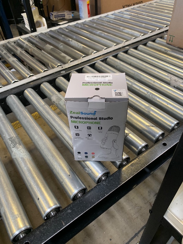 Photo 1 of ZealSound Podcast Microphone for PC, Noise Cancellation USB Mic with Gain, Volume Adjustment & Mute Button, Monitoring & Echo, for YouTube, TikTok, Podcasting, Streaming, iPhone, iPad, Android, Mac