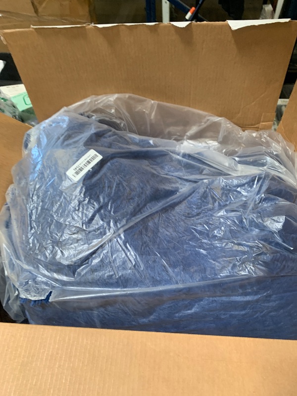 Photo 1 of 8x10 Fluffy Area Rugs for Living Room,Shag Area Rug for Bedroom,Blue Soft Fuzzy Rug Non-Shedding Indoor Plush Carpet for Kids Bedroom Nursery Home Decor