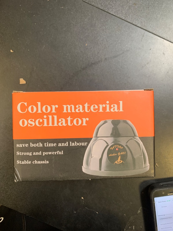 Photo 1 of Tattoo Ink Mixer Shaker, Electric Tattoo Pigment Ink Mixer Machine, 5200RPM Lab Vorte-x Mixer Agitator Tattoo Pigment Shaker for Tattoo Ink Painting Pigment(Black)