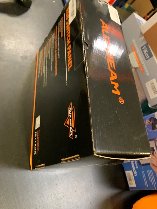 Photo 1 of Auxbeam RGB 6 Gang Switch Panel RA60 Auto-Dimmable Switch Panel w/Momentary Toggle Pulsed Memory Function, 12-24V Switch Panel for Truck UTV Car Boat Waterproof, 2-Year Warranty