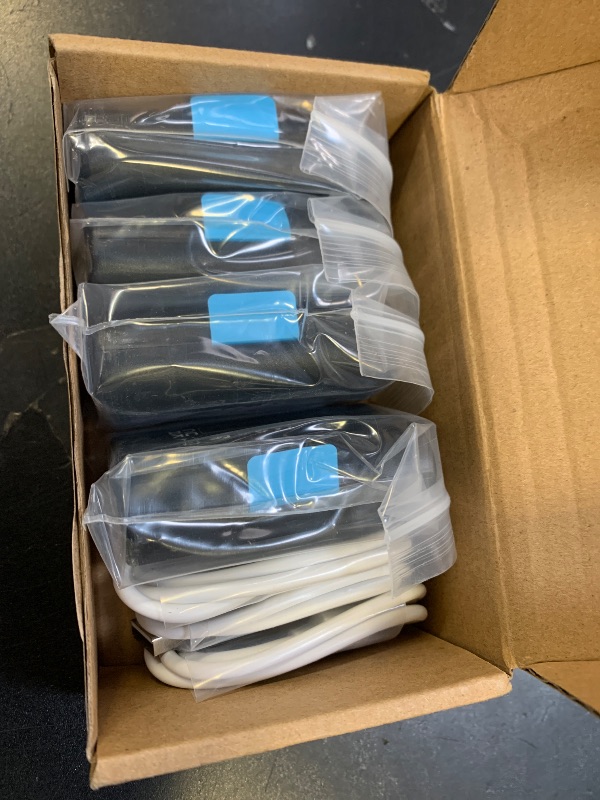 Photo 1 of 4 Pack Extra Outdoor Camera Battery Pack Compatible with SimpliSafe Wireless Outdoor Security Camera CMOB1 CM0B1 SCM301 with Type-C Charge Cable Upgraded 7000mAh Capacity, Battery Model SSCAM-BAT1