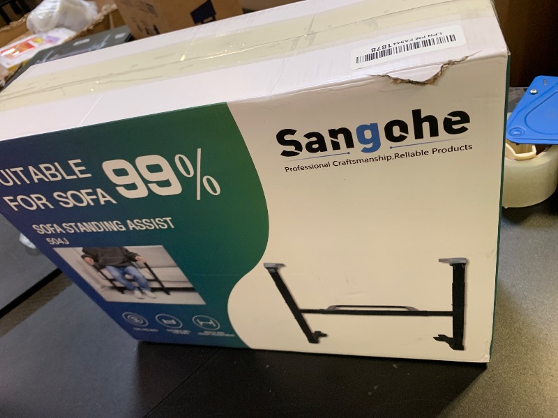 Photo 1 of Sangohe Mobility Standing Aid Rail for Couch, Grab Bar Standing Aid for Seniors, Stand Assist for Chair, Assistance Handle for Patients, Elderly, Seniors and Disabled, Chair Couch Stand Assist, 504J