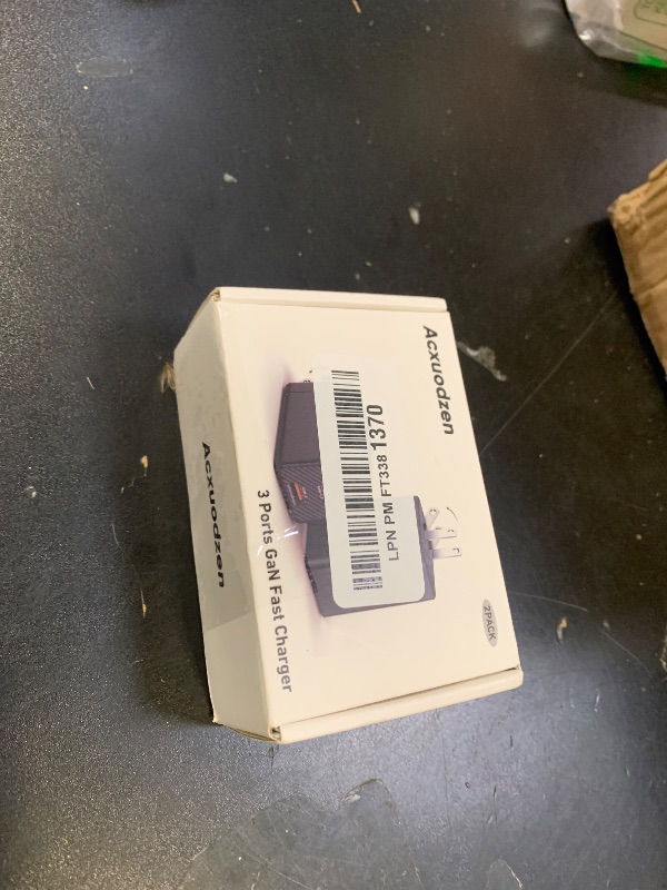 Photo 1 of [2 Pack] USB C Charger Block 160W, 3-Port GaN Super Fast Charger, Dual 65W Type C Charging Block, Foldable QC3.0 Laptop Fast Charging Adapter for MacBook, iPhone, Samsung, Galaxy, iPad, Android, Black