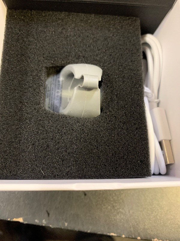 Photo 1 of Wellue O2Ring-S Oxygen Monitor with Vibration Reminder, Bluetooth Pulse Oximeter Tracks SPO2 and Pulse Rate, 24 hrs Battery Life, 4*10 Hours Built-in Memory, Rechargeable Pulse Ox with Free PC & APP