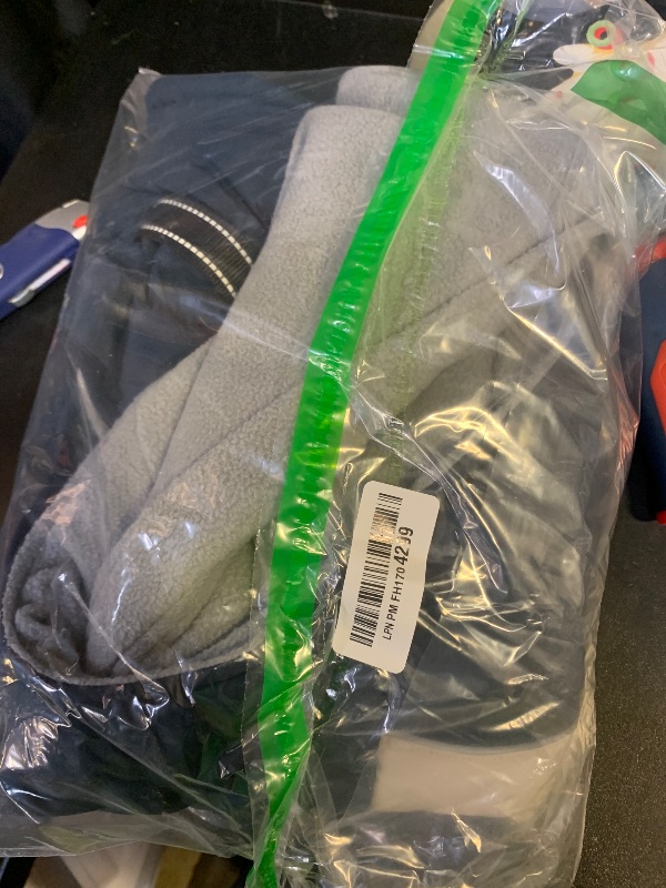 Photo 1 of SUNFURA Dog Coat for Large Dogs, Warm Pet Jacket Winter with Harness Built in, Waterproof Pet Snow Jacket with Furry Collar, Reflective Fleece Snowsuit for Extra Large Dogs, Navy Blue XL