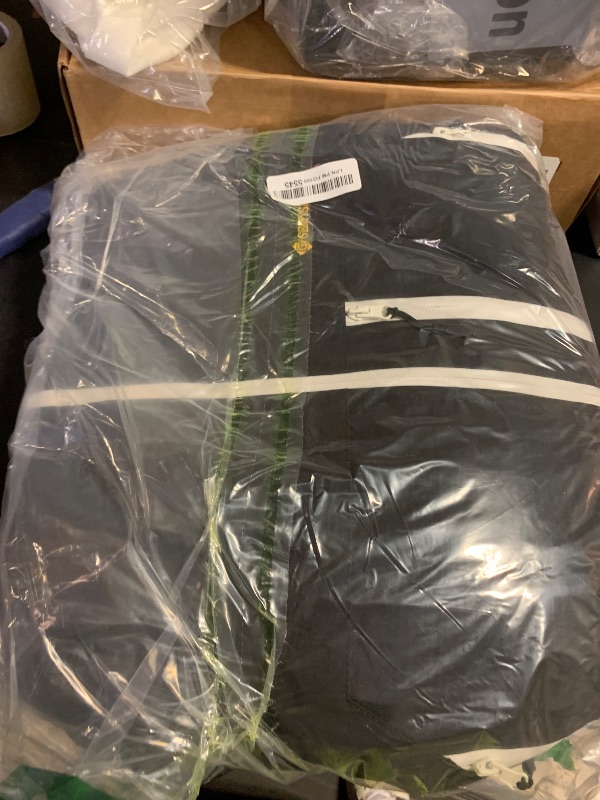 Photo 1 of GEMYSE Men's Ski Jacket Warm Winter Snow Coat Waterproof Mountain Windbreaker Jacket for Snowboarding Hiking(Black,Large)